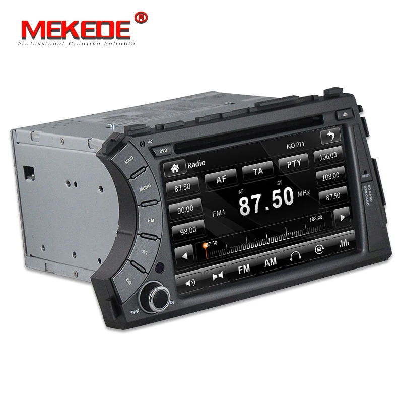 Best Free shipping! 7inch 2din Car multimedia Player Navigation GPS DVD player for ssangyong Actyon Kyron with radio audio bluetooth 5