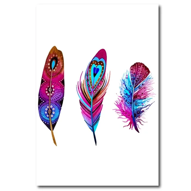 Watercolor-Colorful-Feather-Canvas-Art-Print-Poster-Hand-Drawn-Feathers-Native-Painting-Wall-Pictures-For-Home.jpg_640x640 (2)