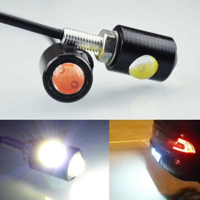 High Power Dual Color Licence Plate Bulb 6W 250lm DC 12V IP67
