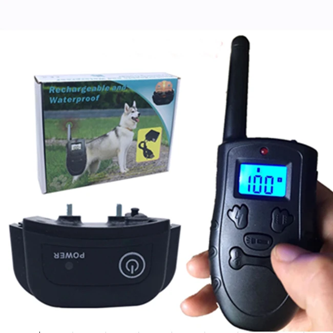 Pt183l Dog Training Collar 300m/330 Yard Electronic Device Rechargeable