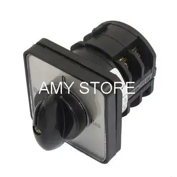

Locking O-UAB-UBC-UCA 8 Terminal AC 660V 10A Cam Combination Changeover Switch