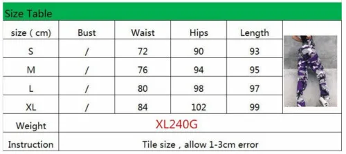 Women Camouflage Cargo Trousers Casual Pants Military Army Combat Camouflage Jeans Sexy Women Casual Colorful Camou Jeans
