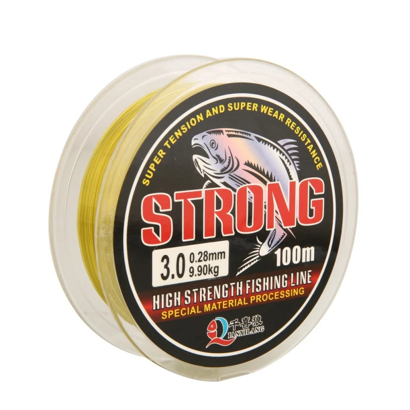 Pesca com Mosca Acessórios para o Inverno m de Pesca de Nylon Fio de Pesca 100 Linha 0.4 #8 # Líder Corda Cordão Linhas 13 Esporte e Lazer