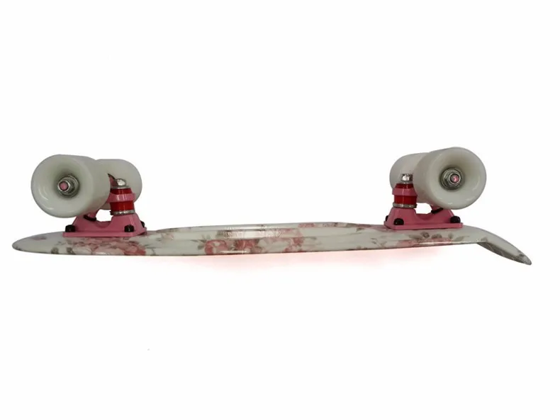 Galaxy mini cruiser 22 peny для скейтборда, для Лонгборда Pnny полный прозрачный скейтборд Рыбная доска розовый и синий patines дети