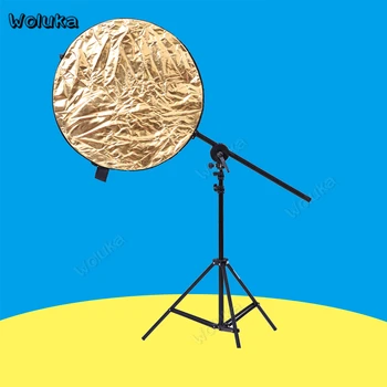 

Photography Reflector Stand Holder 190cm Reflector Support with 178cm tube photo studio lighting for 30-110cm reflector CD50 T10