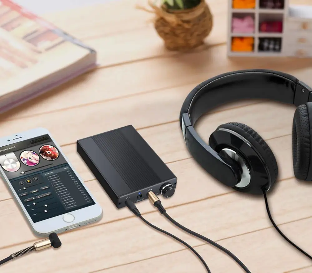 Neoteck USB DAC DSD Headphone Amplifier Portable Amp 3 5mm AudioHiFi Earphone Amplifier for iPhones iPod MP3 MP4 Player AMP
