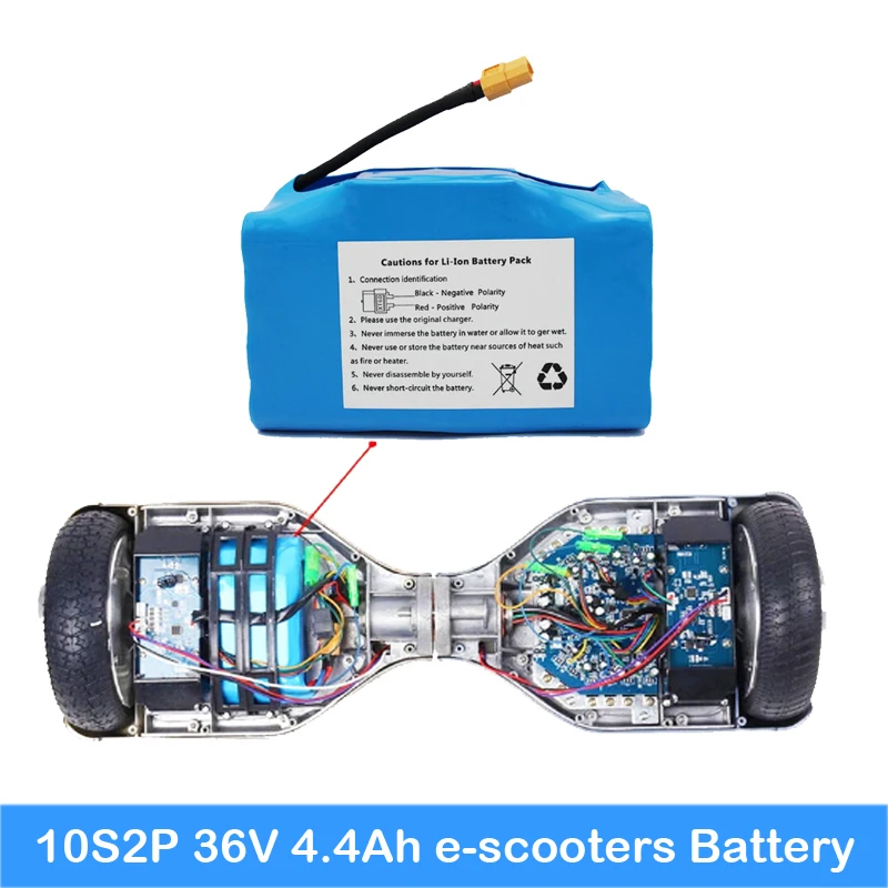 

scooter battery 36v 4.4ah battery for scooter 10S2P 20pcs battery inside with PCB lithium battery scooter