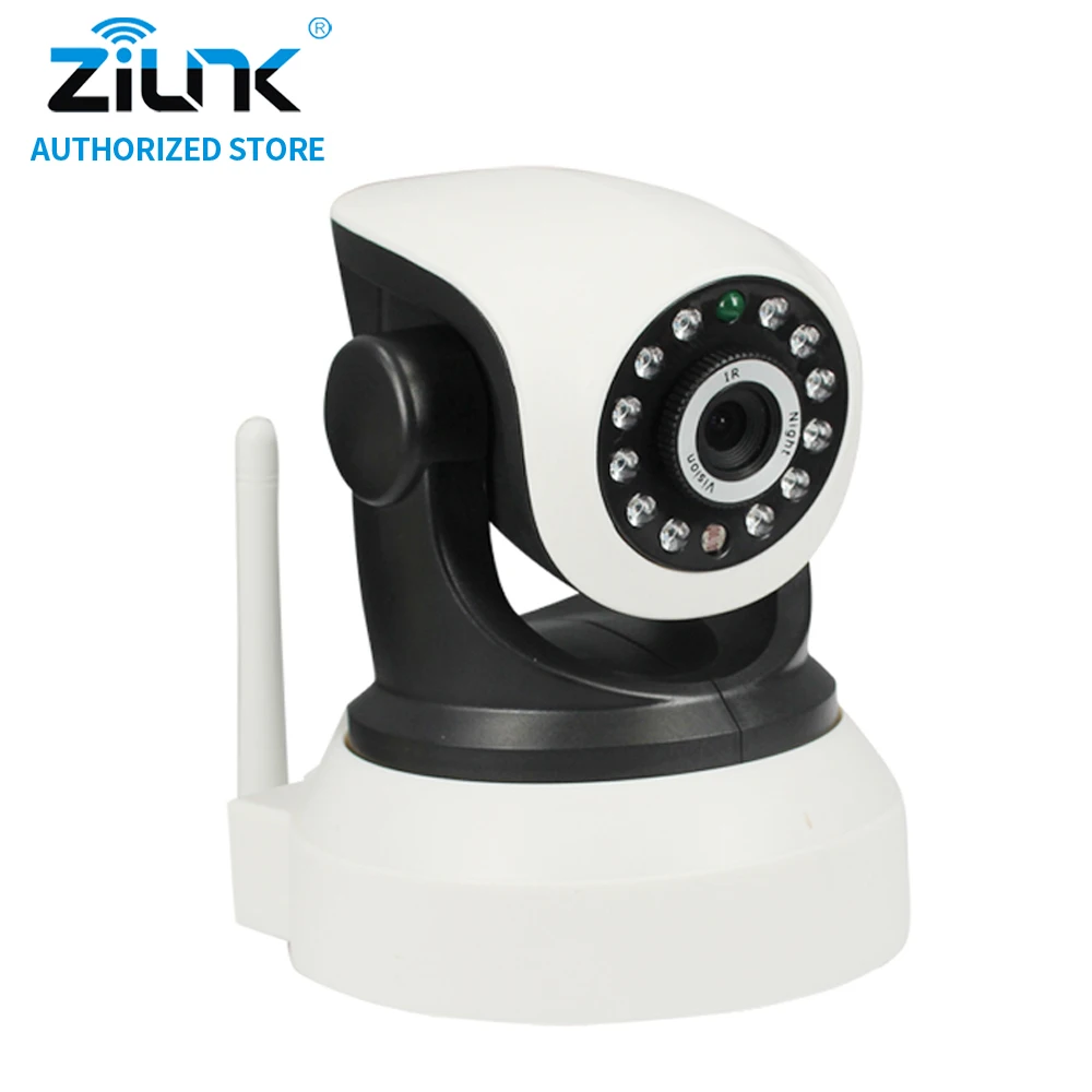 ZILNK 720P WiFi IP Camera Wireless Smart Home Security Two way audio HD Night Vision Baby Monitor Support TF Card Onvif White 1 3mp hd 960p wireless wifi ip camera ir night vision onvif p2p security camera audio recording ip wifi camera support tf card