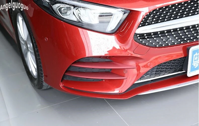 Для Mercedes Benz A class W177 A180 A200 A220 2019 up Автомобильные противотуманные фары крышка