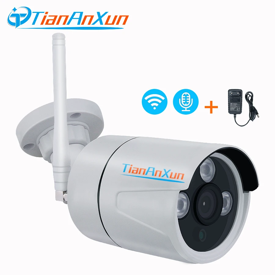 TIANANXUN IP камера WIFI 1080P Аудио Видео Запись yoosee 720P беспроводная сеть ночное видение
