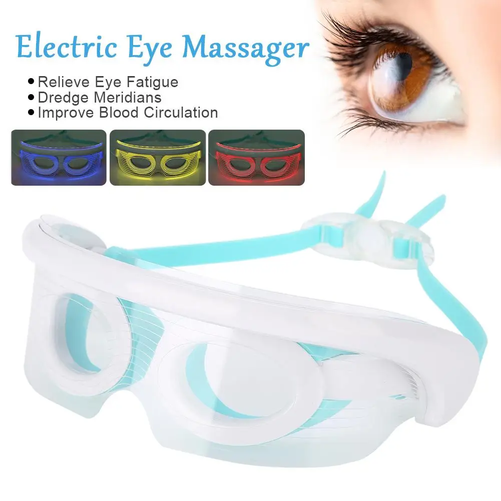 Buy USB Electric Eye Massager Photon Rejuvenation LED