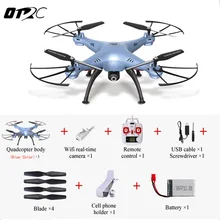 OTRC X5HW камера Дрон Квадрокоптер Wifi FPV SYMA HD в режиме реального времени 2,4G 4CH RC вертолет Квадрокоптер RC Дрон игрушка