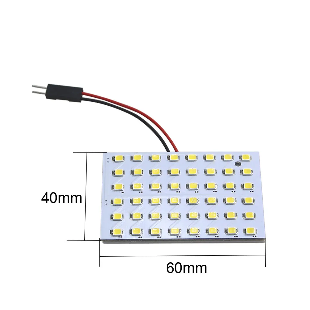 KEIN 48SMD теплый белый BA9S гирлянда T10 W5W T4W led автомобиль 31 36 39 41 мм внутренняя панель для чтения купольная карта 2835 авто лампа лампочки