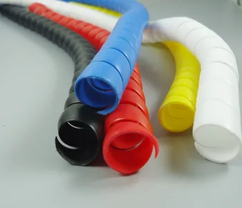 

2meter/lot free shipping Flame retardant spiral bands diameter 20mm Cable casing Cable Sleeves Winding pipe