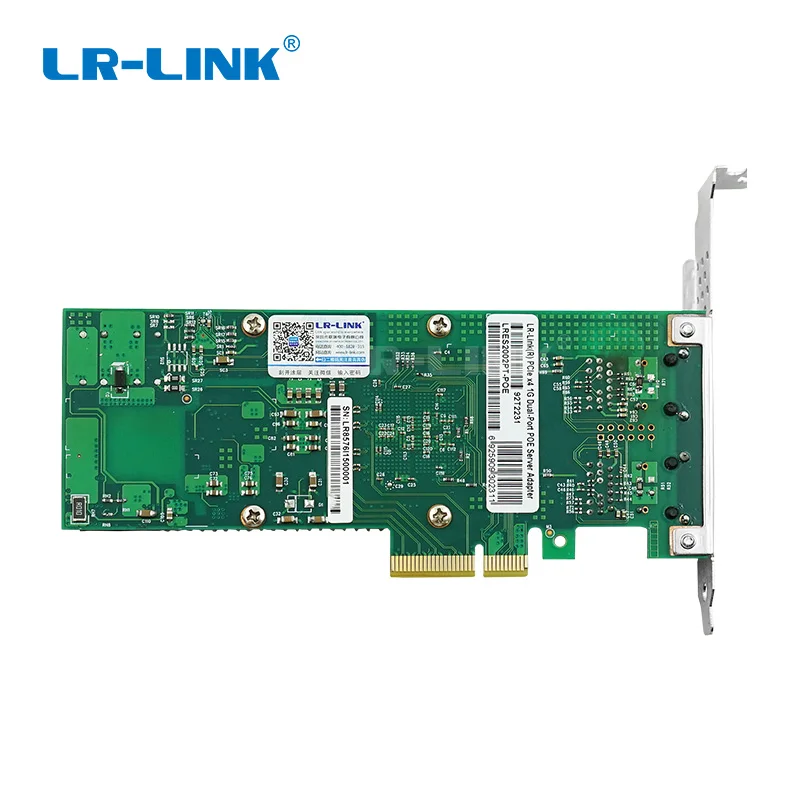 LR-LINK 2002PT-POE Dual Port POE+ Gigabit Picture Frame Grabber Industrial use PCI-Express Video Capture Card Intel I350 LR-LINK 2002PT-POE Dual Port POE+ Gigabit Picture Frame Grabber Industrial use PCI-Express Video Capture Card Intel I350