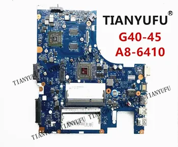 

NM-A281 motherboard For Lenovo G40-45 Laptop motherboard with A8-6410 CPU ( For AMD video card ) For AMD CPU Test 100% work