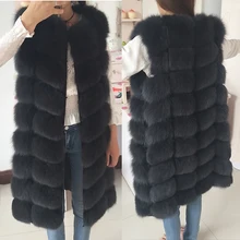 Natürliche Echt Fox Pelz Weste Natur Pelzmantel Für Jacke weibliche mäntel Weste Weste lange Pelz Mäntel Echt Pelzmantel fuchs Weste Jacke