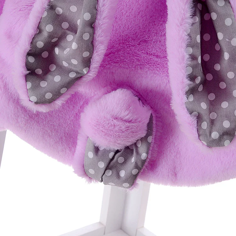 Детская одежда для девочек зимняя коллекция г. детская зимняя куртка милые из искусственного меха Верхняя одежда шерстяная накидка с капюшоном