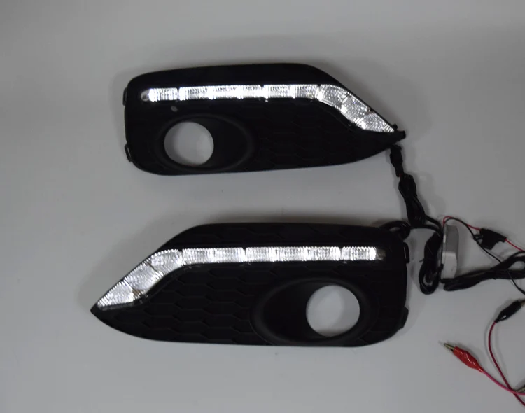 Автомобильный светодиодный светильник s DRL, дневной ходовой светильник, Сменный Набор для Honda Crosstour