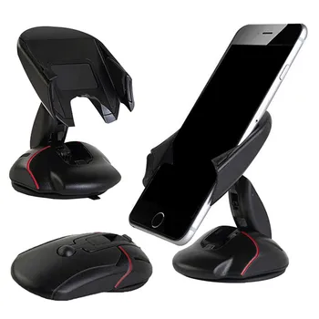 

1pc New Creative Mouse Design Car Mount Bracket 360 Rotating Holder Stand Cradle For Cell Phone GPS MP4
