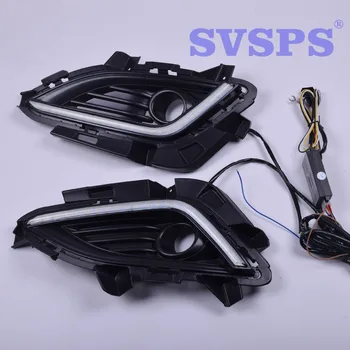

High Quality Tuning Parts Daytime Running Lights Fog Lights Modified Highlights For Hyundais Elantra 2016 2017