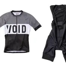 Лучшее качество VOID морской Велоспорт Джерси с коротким рукавом велосипедная одежда и нагрудник шорты с 4D гелевой прокладкой
