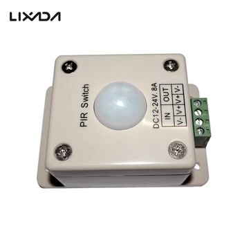 

PIR sensor switch Durable Material LED Lighting Motion Sensor Switch Lighting Accessories DC12-24V Infrared Light ON OFF
