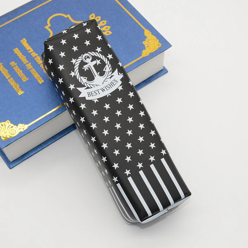 Kawaii школьный пенал силиконовые estuche Эсколар Pencilcase Эйфелева башня ETUI конфеты рулон КАЛЕМ Куту estuches Para lapices