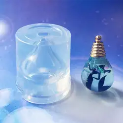 DIY силиконовая формовочная Смола Дрифт бутылка кулон эпоксидная смола формы ювелирных изделий
