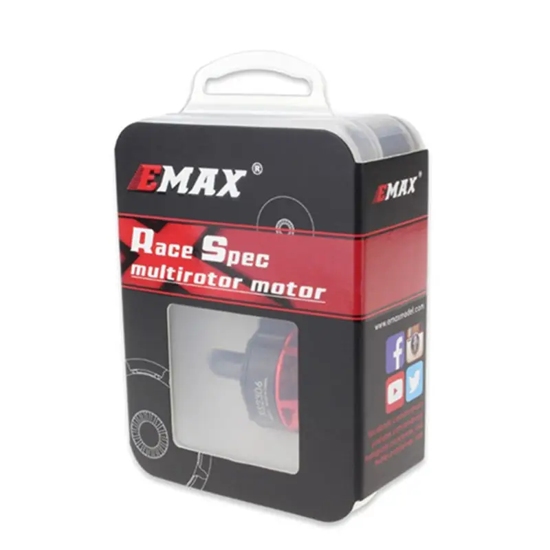 Гоночный бесщеточный мотор Emax RS2306 Black Edition 2750KV 2400KV 3 4S для FPV гоночных дронов