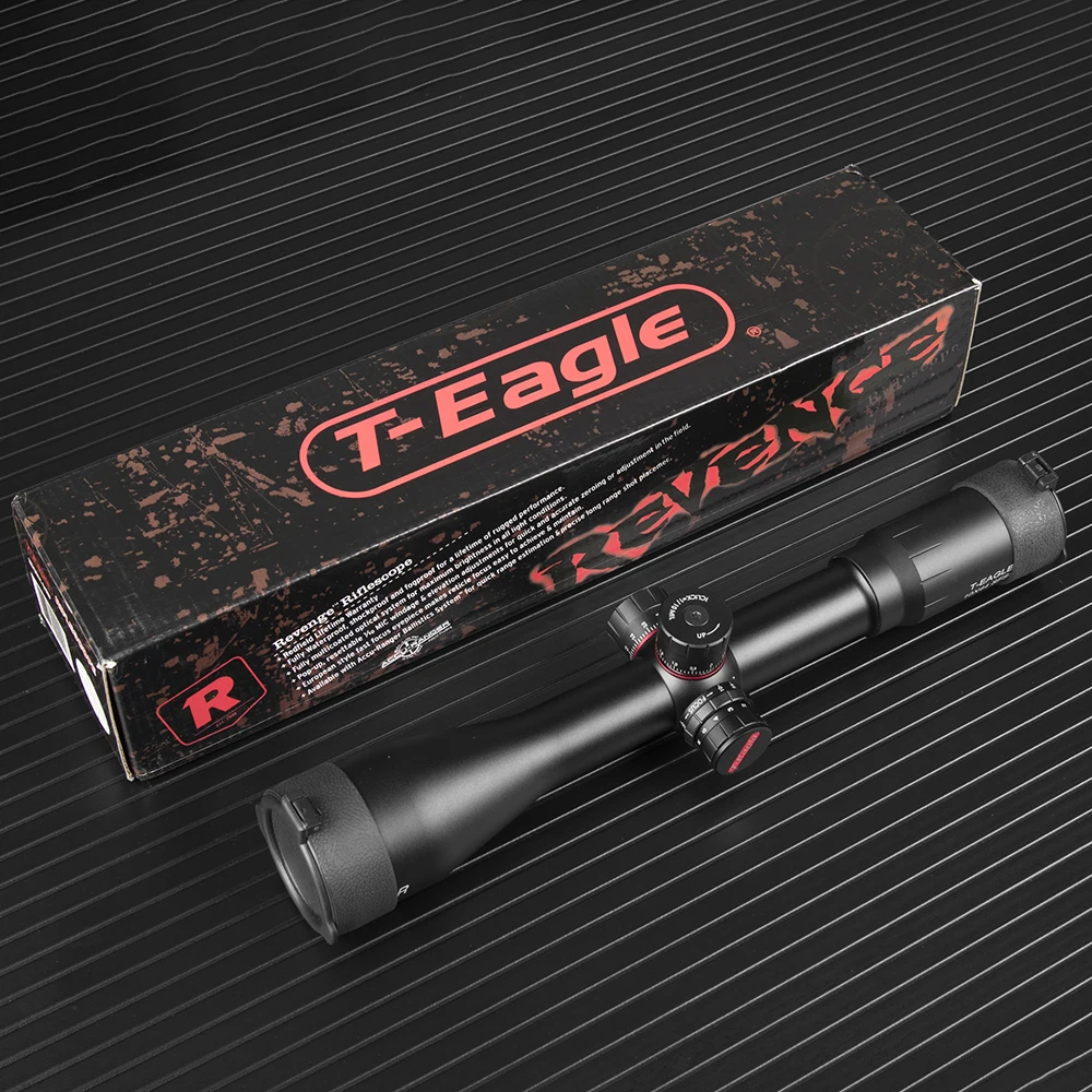 T Eagle 10X44 SFSS охотничьи прицелы боковые Параллакс стекло травление сетка