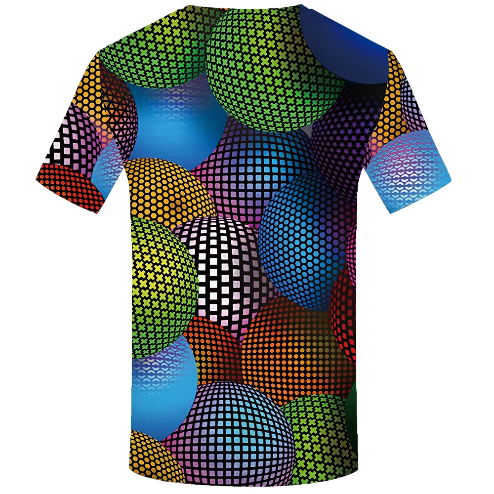 KYKU Psychedelic Tshirt Men Funny Anime T Shirts Balloon 3d Tshirt ...