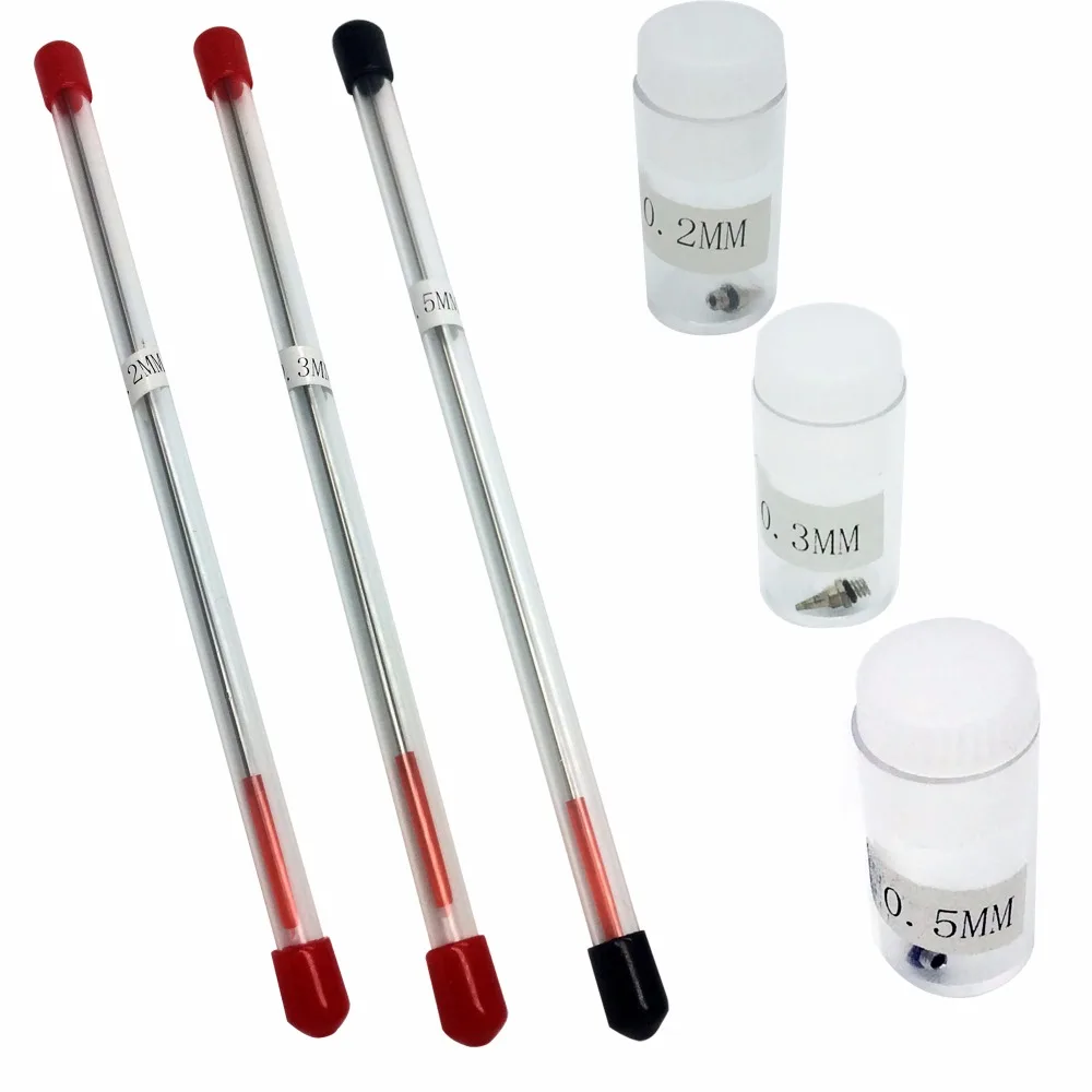 3 стиля/комплект аксессуары для аэрографа 0 2 5 мм|needles for tattoo|tattoo needlestattoo gun needle |