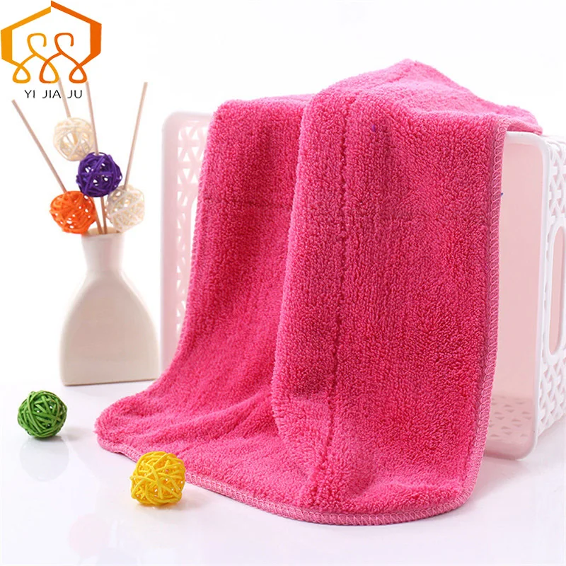 1 шт. 30X40 см микрофибра тканевые полотенца толстое сухое полотенце для ванной, кухни супер-Абсорбирующая Ткань для мытья автомобиля полотенце для ванной