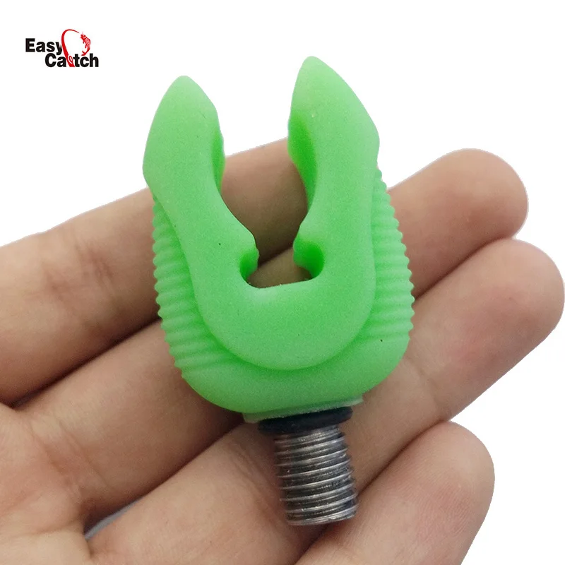 

Держатель для удочки, светящийся, зеленый, силиконовый, 4 шт.