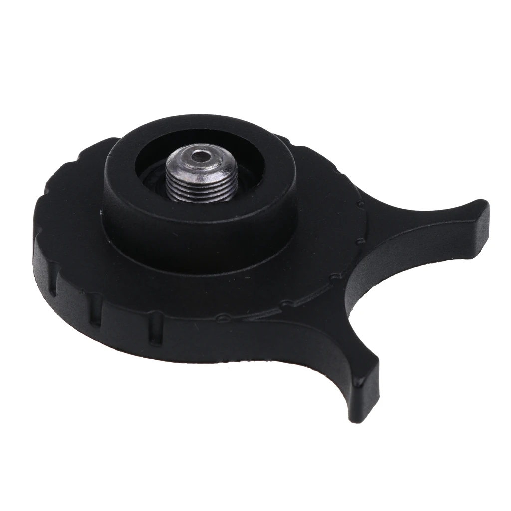 Outdoor Camping Gas Stove Burner Tank Adapter Connector for Long Gas Tank