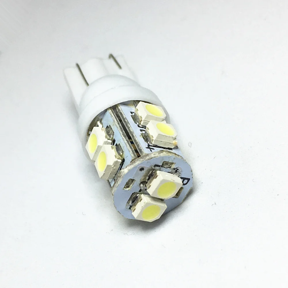 1 шт. Белый Синий Автомобильный светодиодный светильник 10 SMD СВЕТОДИОДНЫЙ 1210 T10 501