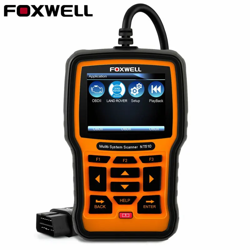 Foxwell NT510 OBD2 Code Scanner for Land Rover / Jaguar Discovery Range