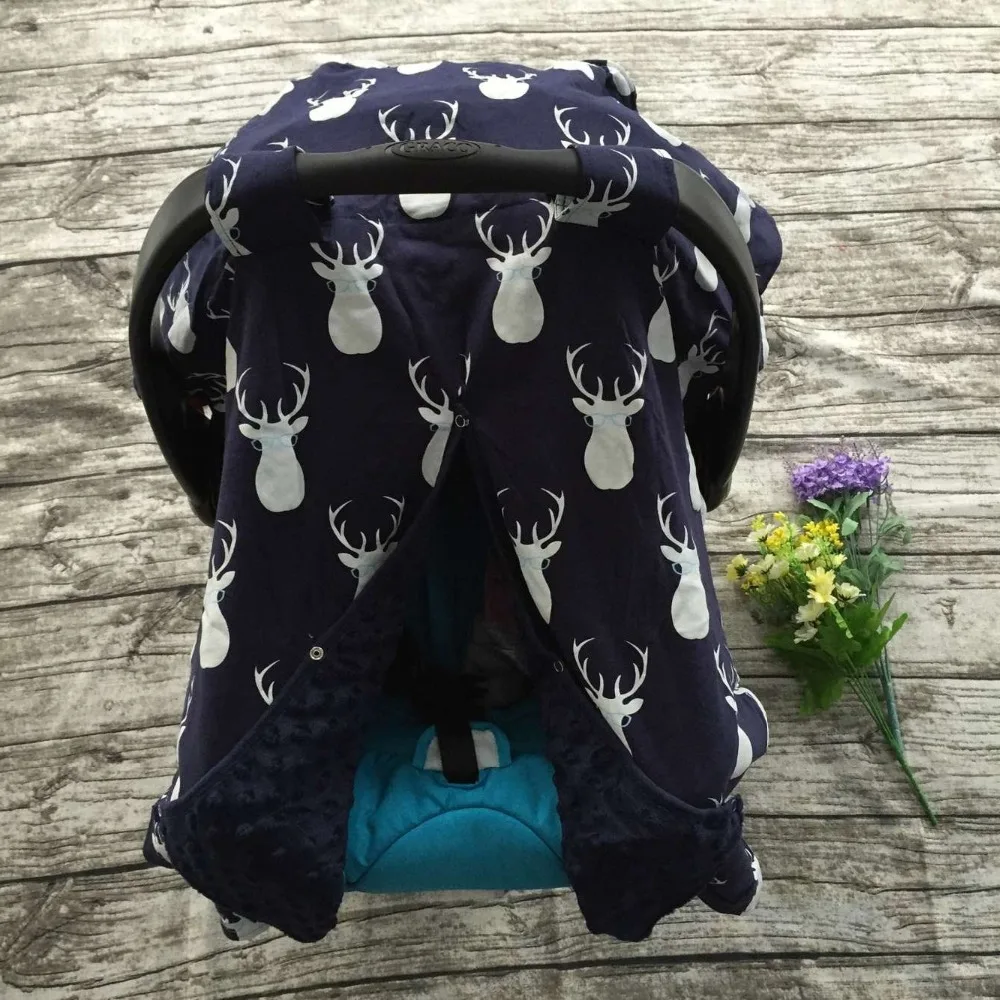 cotton new free shipping baby Car Seat Canopy cover infant children animal deer