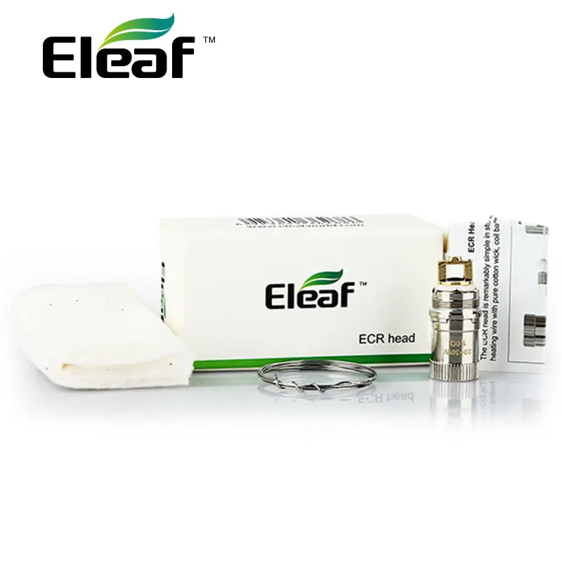 Атомайзер Eleaf ECR 100% оригинал катушка сопротивление 1 Ом для iJust 2/melo 3/melo 3 Mini|coil