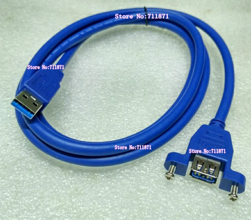 High speed with screw male to female usb3 0 extension cord male female
