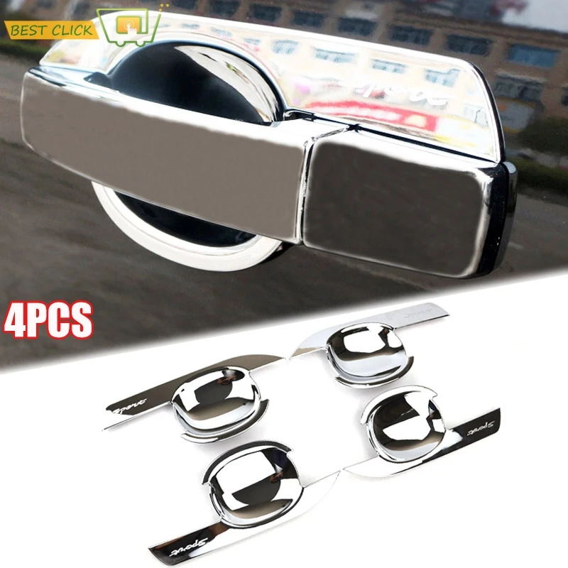 

For Land Rover Freelander 2 LR2 2008 2009 2010 2011 2012-2015 Chrome Door Handle Bowl Cover Protector Molding Trim Bezel Molding