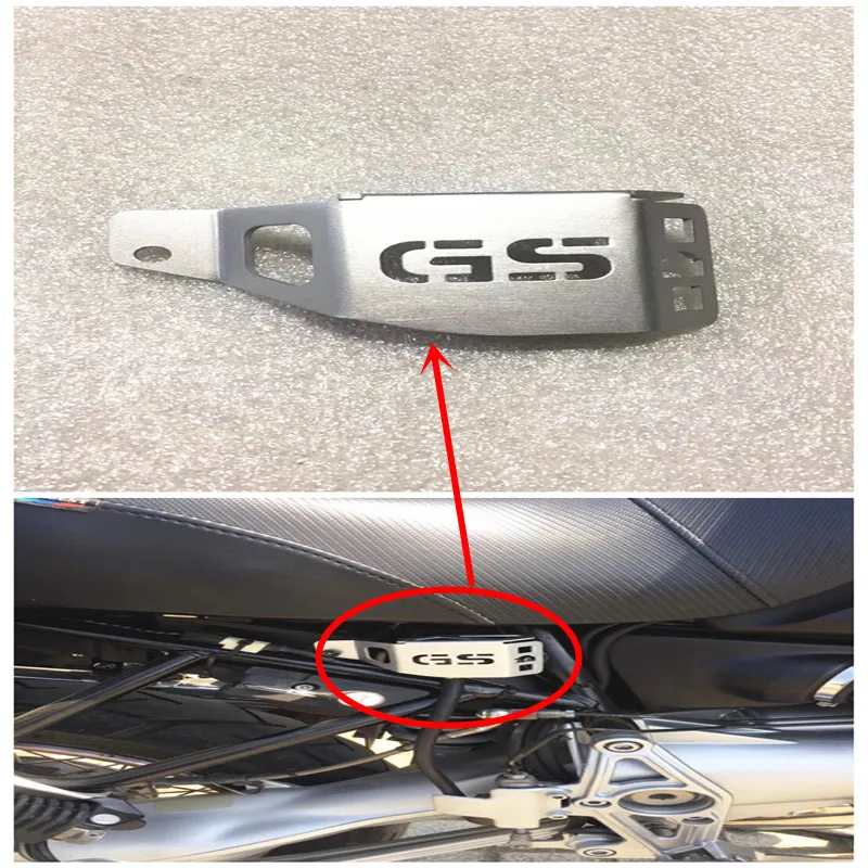 

Motorcycle Rear Brake Fluid Reservoir Guard Protector Aluminum Oil Cup Cover for R1150GS