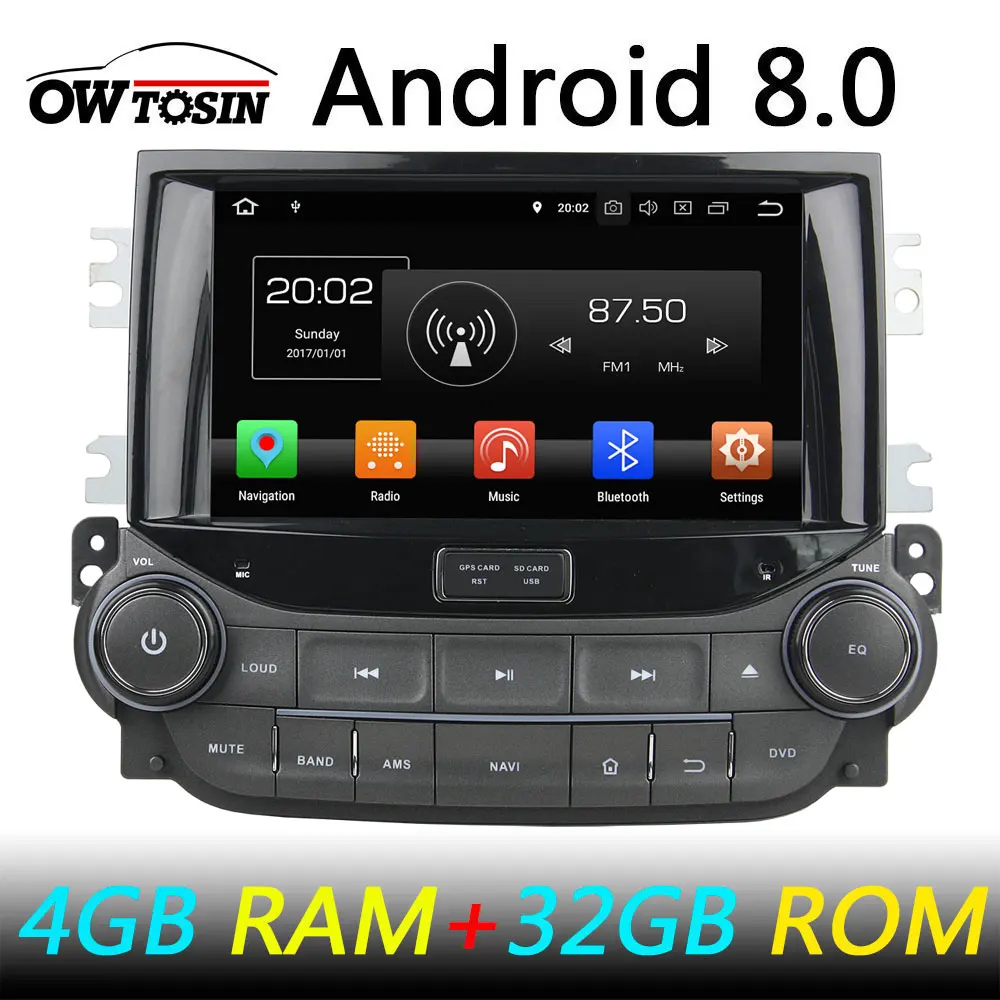 

Pure android 8.0 Octa core car dvd player for Chevrolet Malibu 2012 2013 2014 2015 2016 Car Radio With 4GB RAM 32GB ROM GPS
