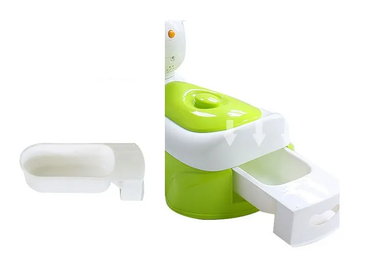 Plástico do Toalete da Criança do Bebê Crianças dos Desenhos Assento Crianças Treinamento Potty Verde Rosa Azul Animados Seat Cadeira 43*30*32cm 5 crianças dos desenhos animados potty seat cadeira 43*30*32cm