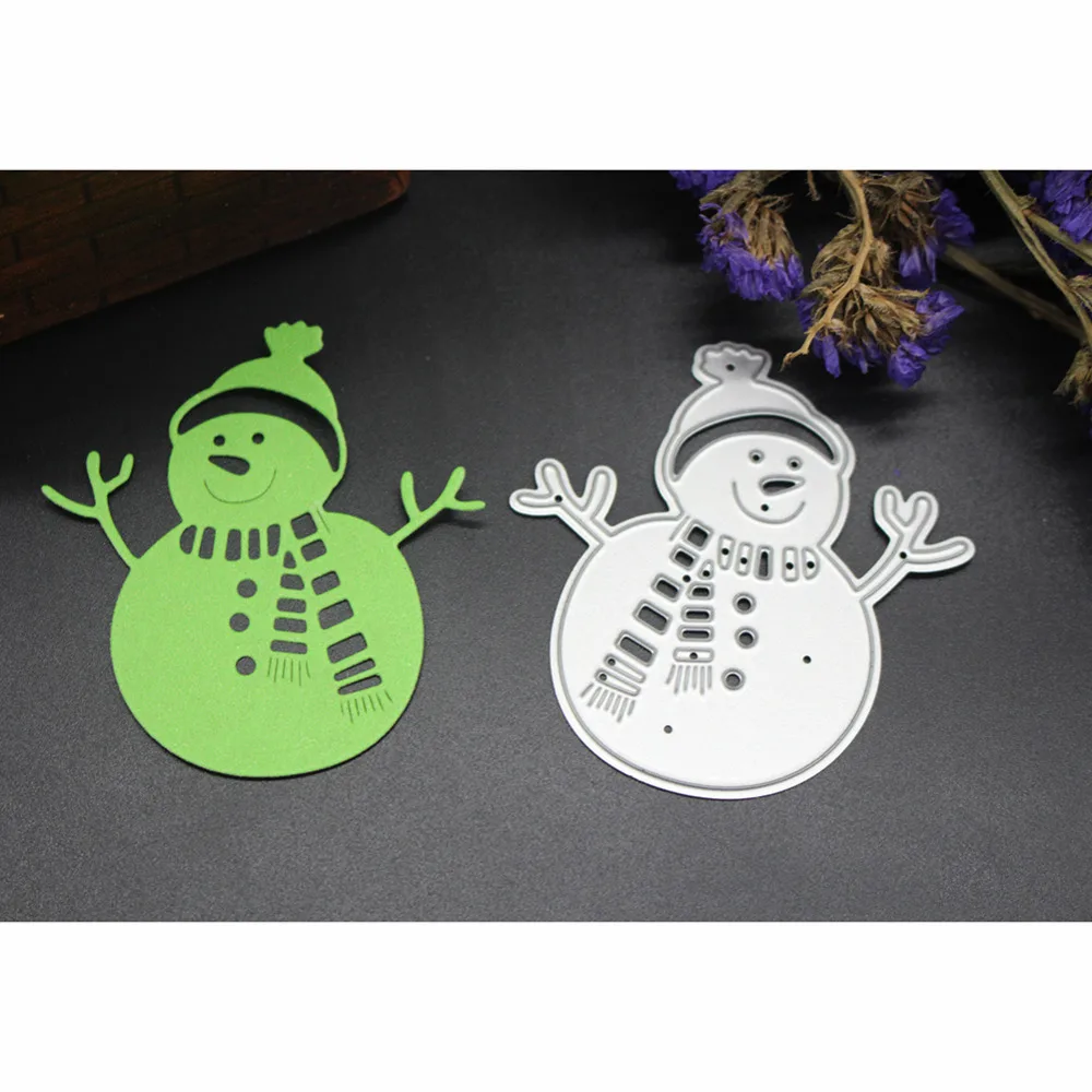 

Gowing Snowman Metal Cutting Dies Stencils for DIY Scrapbooking Card Making 2019 new embossing craft die cut