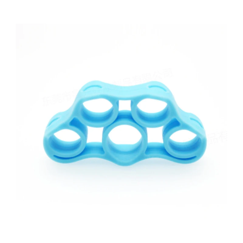 

Hand Finger Strength Exerciser Trainer Silicone Finger Forearm Hand Grip Expander