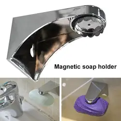 Мощная присоска стойка для хранения мыла быть применимы ванная комната Магнитная мыльница для крепкой отель офис для магнита балкон