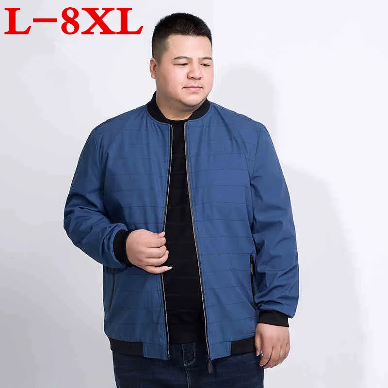 Большие размеры 8XL 7XL 6XL 5xl Новое поступление Осенняя куртка пальто брендовая мужская одежда белый синий пиджак мужской наивысшего качества