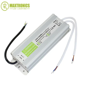 

12V 100W Waterproof Electronic LED Driver Transformer Power Supply AC to DC Switch for 3528 5050 LED Strip light Free shipping